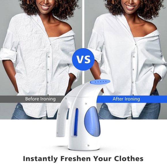 NWT Handheld Portable Garment Steamer  for Home and Travel, 240ml Capacity - Picture 5 of 12